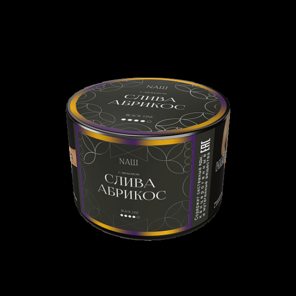 Табак Nаш Black Слива Абрикос 40 грамм в Новосибирске