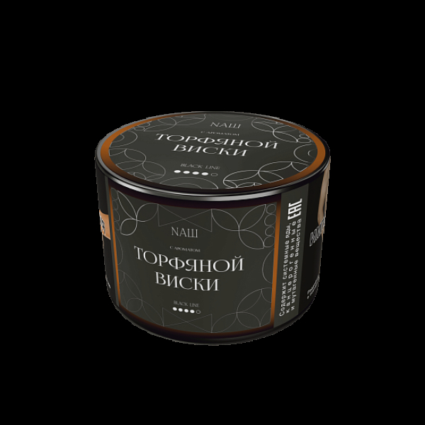 Табак Nаш Black Торфяной Виски 40 грамм в Новосибирске