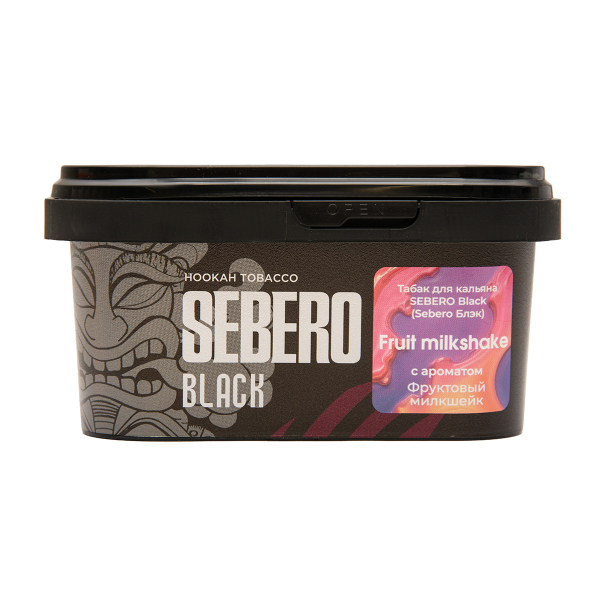 Табак Sebero Black Fruit Milkshake 200 грамм в Новосибирске