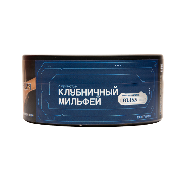 Табак BLISS Клубничный Милфей 100 грамм в Новосибирске