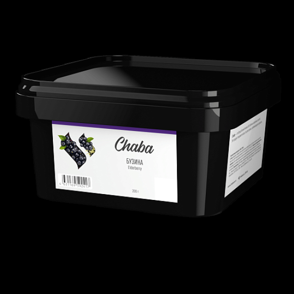 Безникотиновая смесь Chaba Elderberry Бузина 200 грамм в Новосибирске