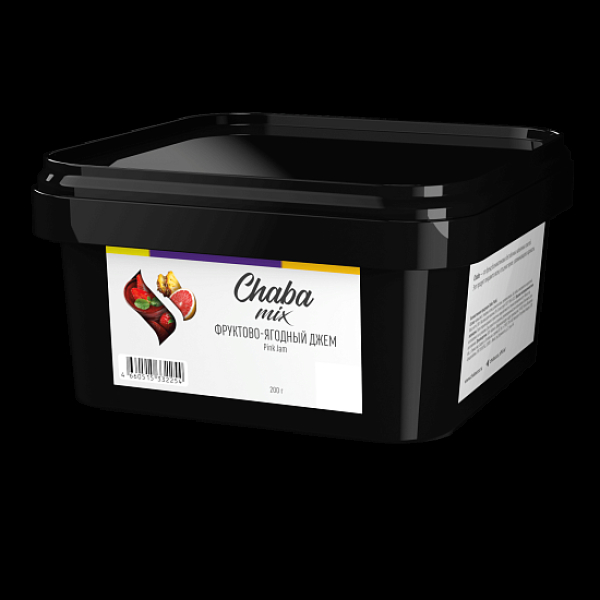 Безникотиновая смесь Chaba Mix Pink Jam Фруктово Ягодный Джем 200 грамм в Новосибирске