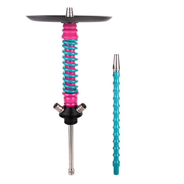 Кальян Mamay Customs Coilover Mini  Фуксия Морская Волна в Новосибирске