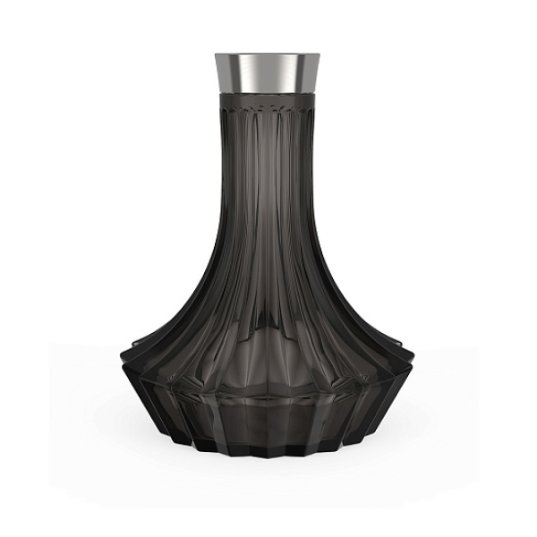Колба Alpha Hookah Craft Twistlock На Резьбе Тонированная  Silver в Новосибирске