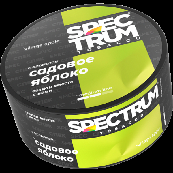 Табак Spectrum Medium Line Village Apple 25 грамм в Новосибирске