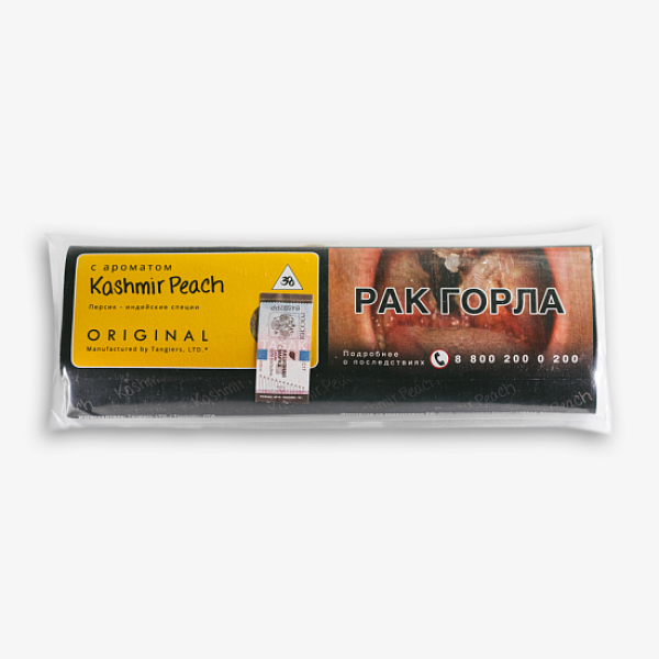 Табак Tangiers Kashmir Peach Персик Кашмир 100 грамм в Новосибирске