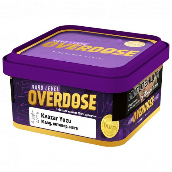 Табак Overdose Kvazar Yuzu 200 грамм в Новосибирске