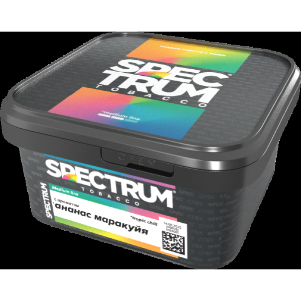 Табак Spectrum Md Tropic Chill Ананас Маракуйя 200 грамм в Новосибирске