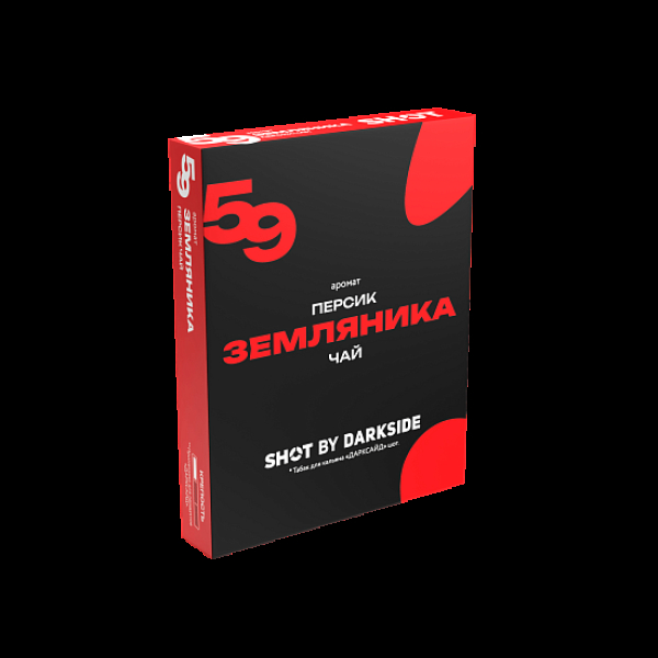 Табак Darkside Shot Земляника Персик Чай 59 25 грамм в Новосибирске