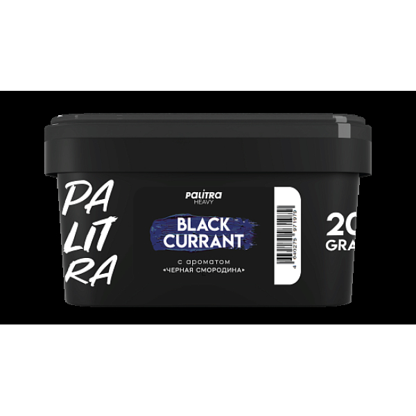 Табак Palitra Heavy Черная Смородина Black Currant 200 грамм в Новосибирске