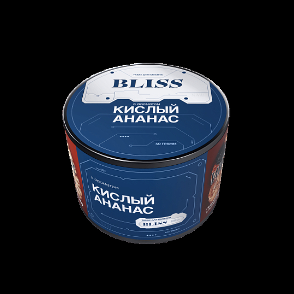 Табак Bliss Кислая Ананас 40 грамм в Новосибирске