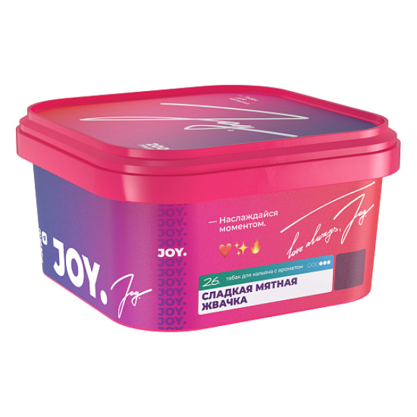 Табак Joy Сладкая Мятная Жвачка 26. 200 грамм в Новосибирске