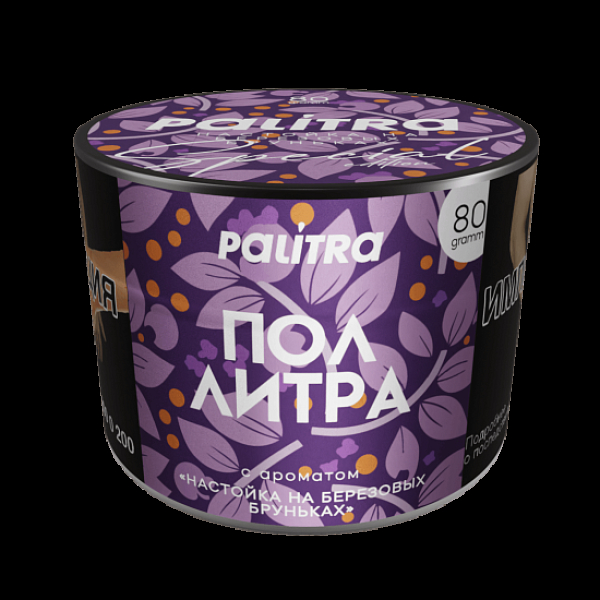 Табак Palitra Пол Литра Настойка На Березовых Бруньках 80 грамм в Новосибирске