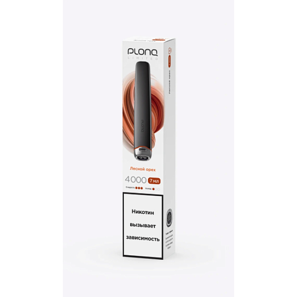 Электронка Plonq Plus Pro Black Лесной Орех 4000 затяжек в Новосибирске