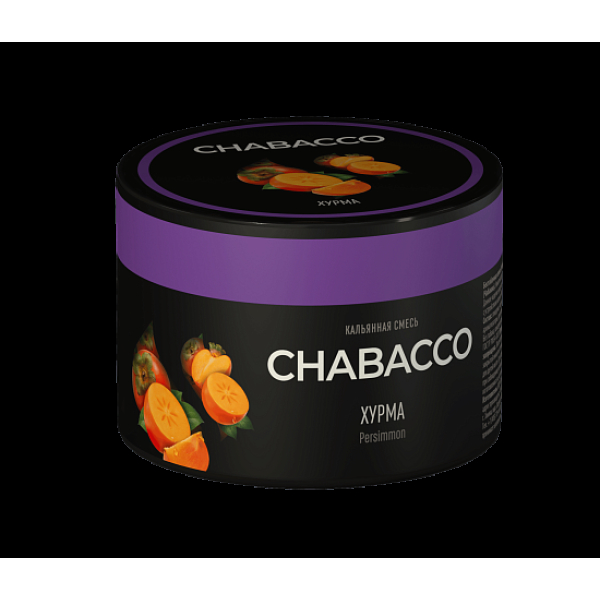 Бестабачная смесь Chabacco Persimmon Хурма Medium 40 грамм в Новосибирске