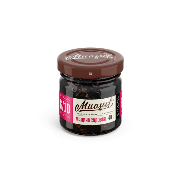 Табак Muassel Extra Strong Малина Садовая 40 грамм в Новосибирске