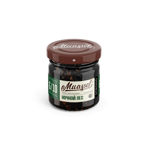 Табак Muassel Extra Strong Ночной Лес 40 грамм в Новосибирске