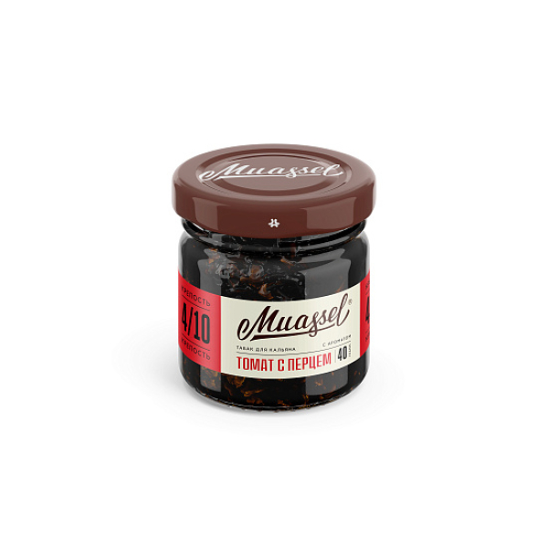Табак Muassel Medium Томат С Перцем 40 грамм в Новосибирске