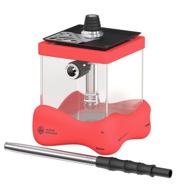 Кальян Alpha Hookah Smart Bubble Red в Новосибирске
