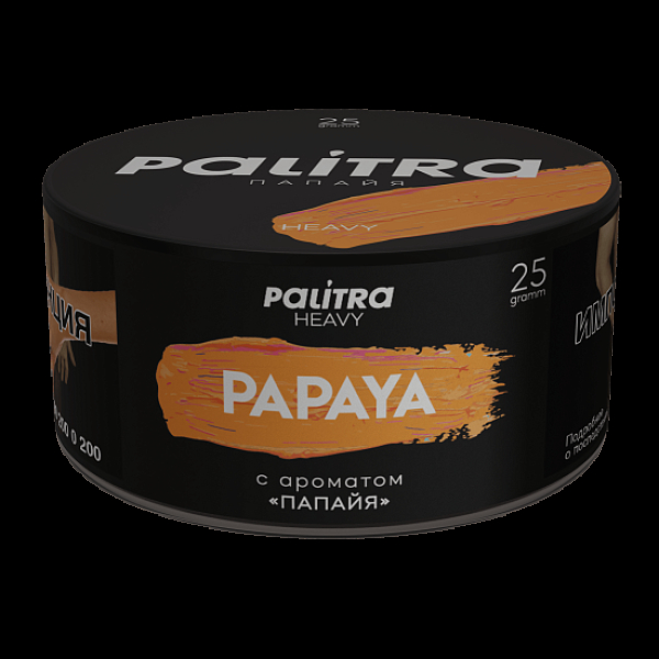 Табак Palitra Heavy Папайя Papaya 25 грамм в Новосибирске